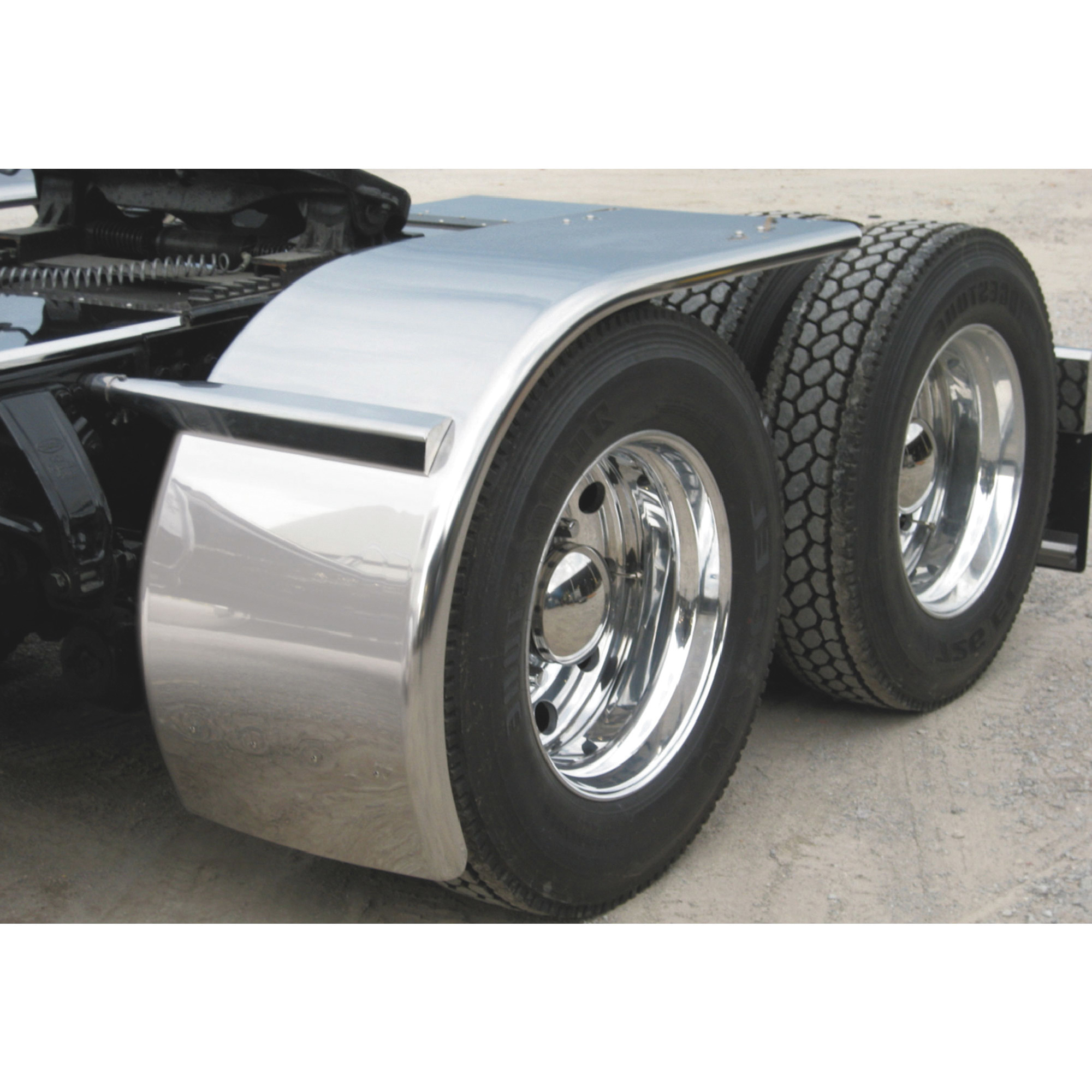 Trux Accessories Rollin' Lo Half Truck Fender, 80in.L, Model# TFEN-H10